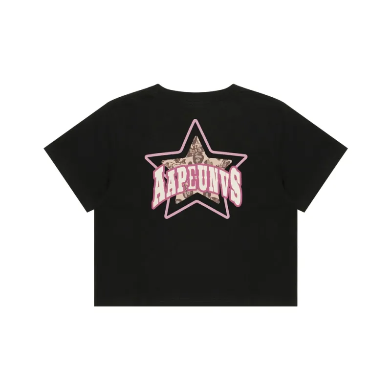 Aape Graphic Star print T shirt-3