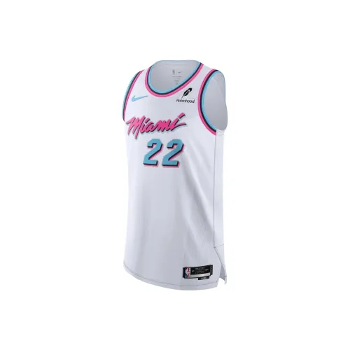 Nike x NBA Heat Team SS25 Basketball Jersey Men's White