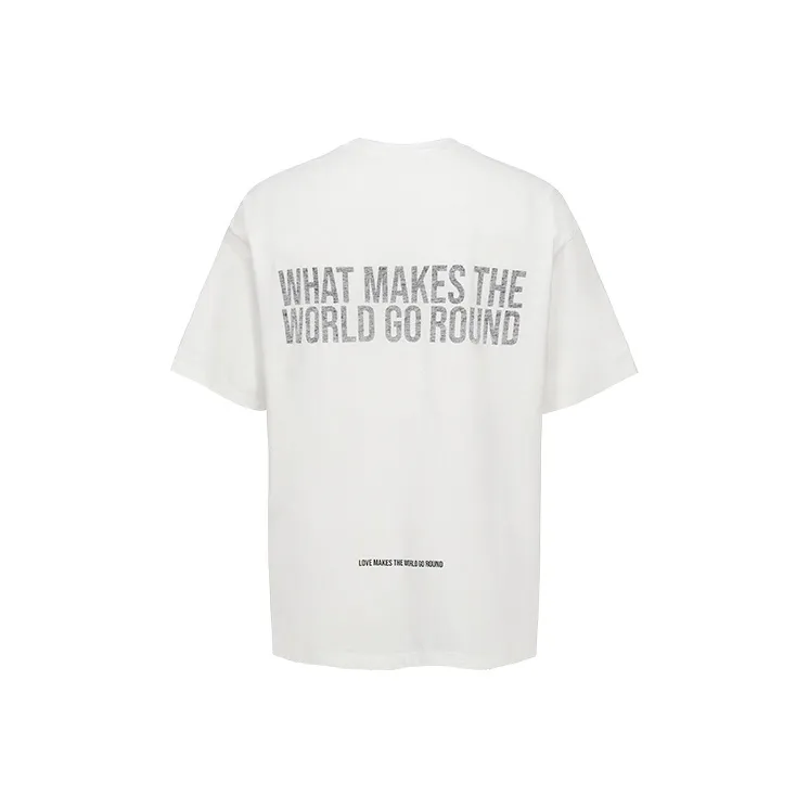 TERRA INCOGNITA T Shirts Unisex White, Reversible Style-1
