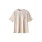 (Crew Neck) Cream Apricot[Single Pack Top]