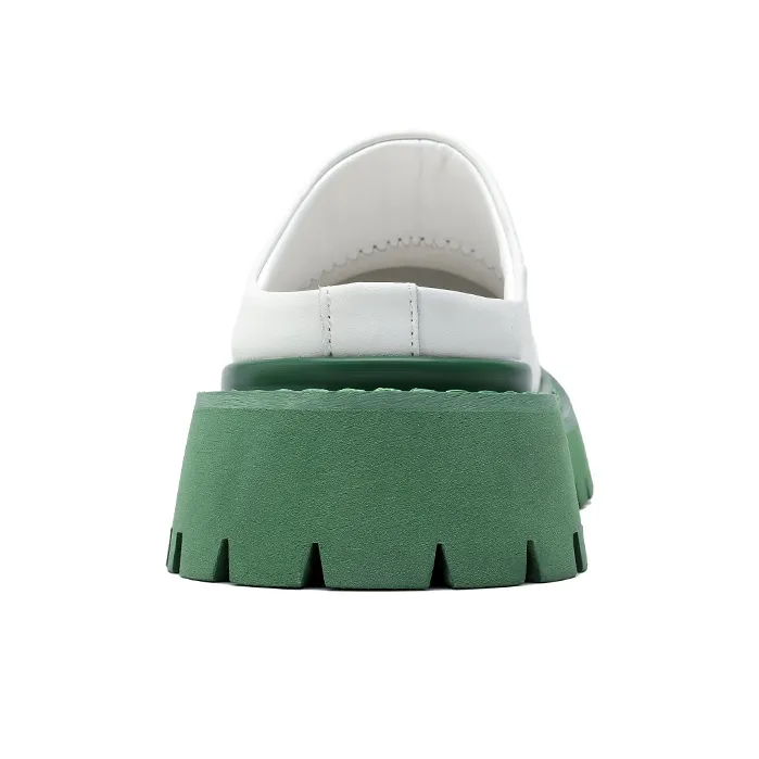 MADALLO Rubber Sole Abrasion Resistant Slip Resistant Closed Toe Slippers Men's-8