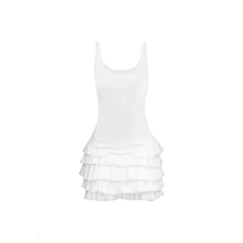 AURORA MUSE Slip Dresses Women's White-0