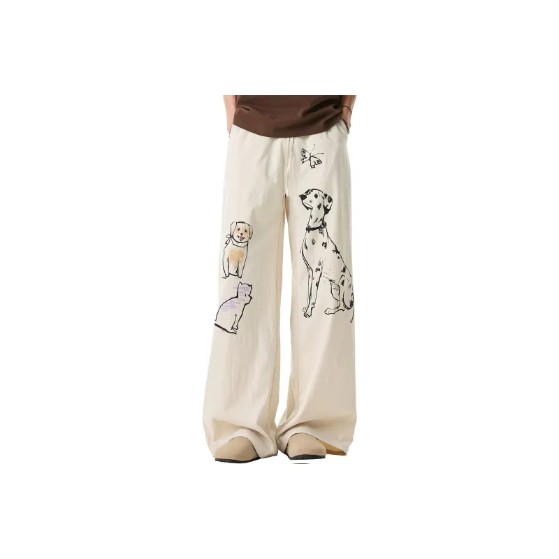 ZWWWZ Casual Pants Unisex-0