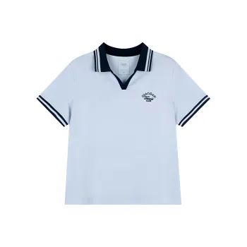 QIAODAN T Shirt Women's Morning Sky Blue
