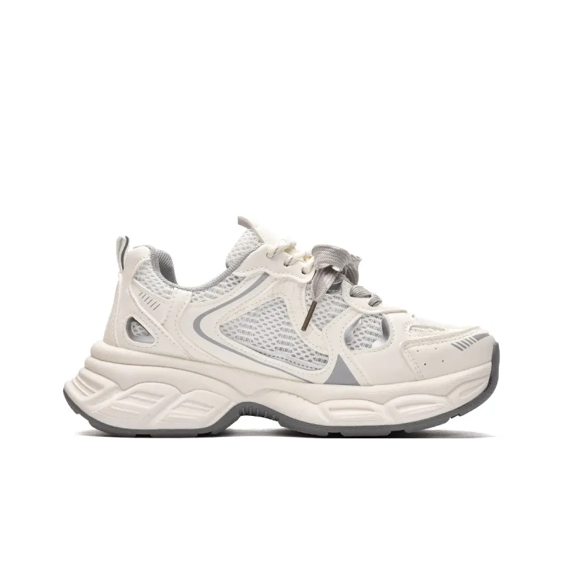 MISTERY Breathable And Lightweight Low Top Chunky Sneakers Women's-1