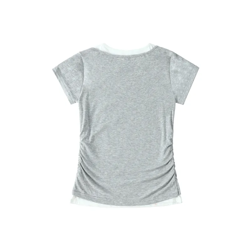 LADY IDEAL T Shirts Women's Gray-1