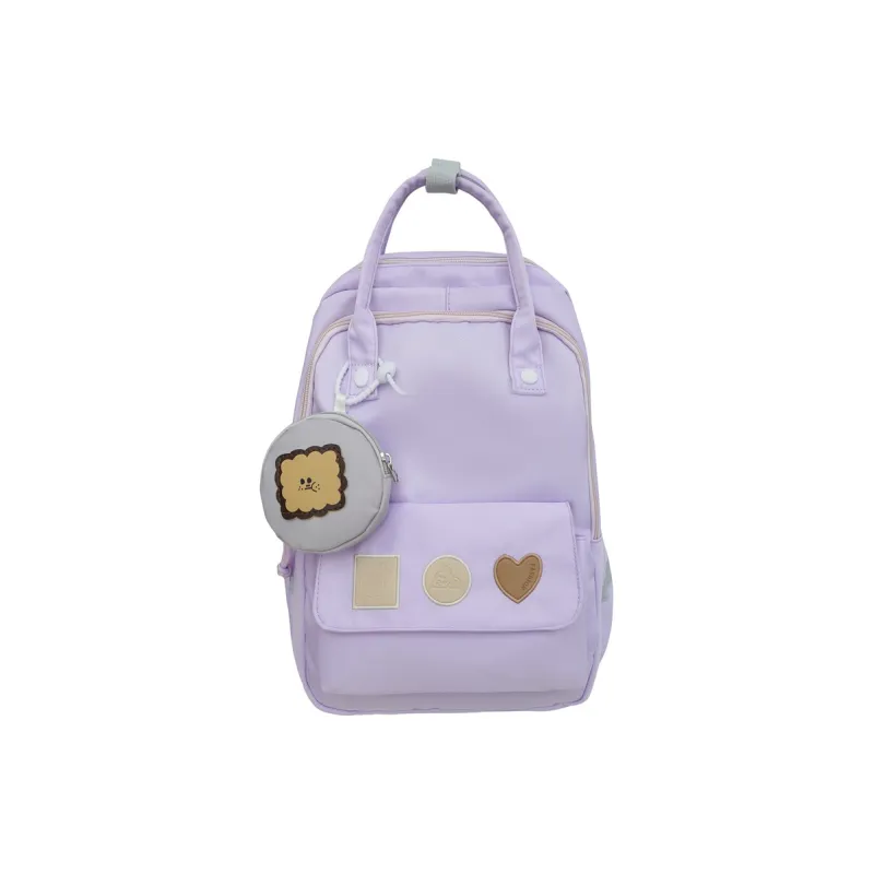 Yalu Nylon Backpack Unisex Multicolor-9