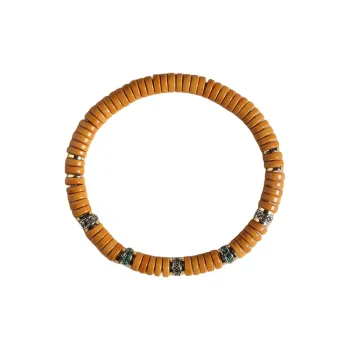 HANCANG Olive Pit Bracelets Unisex