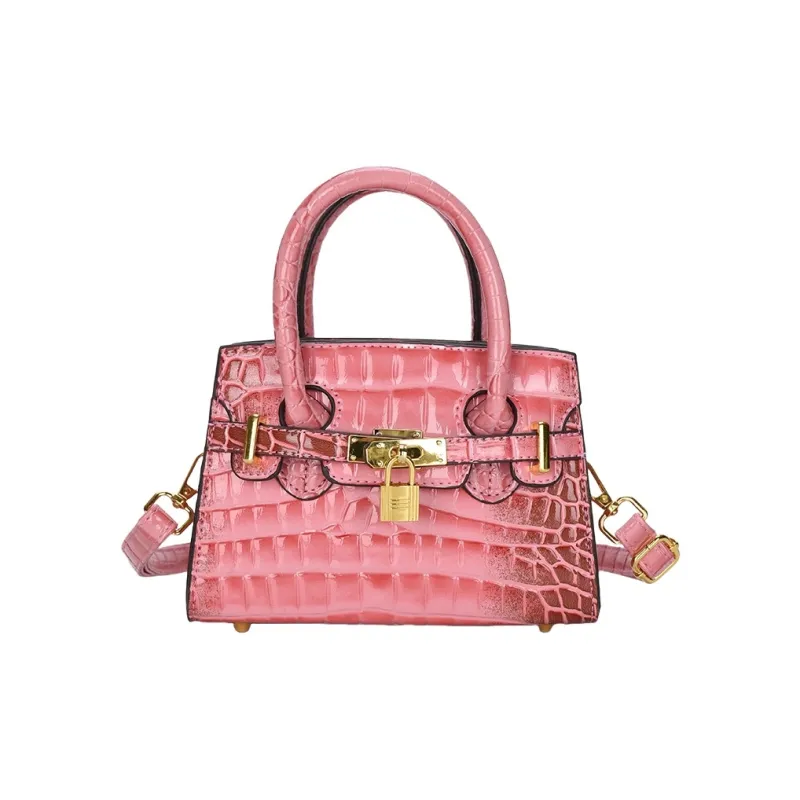 Yalu PU One Shoulder Handbag Women's White/Gray/Black/Khaki/Brown/Pink-20