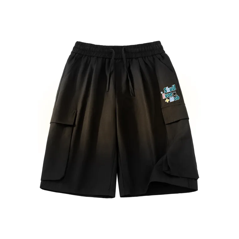 *EVAE+MOB Cargo Shorts Unisex-6