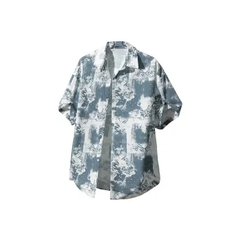 Fakeyoung Shirts Unisex Night Sea Ink Painting