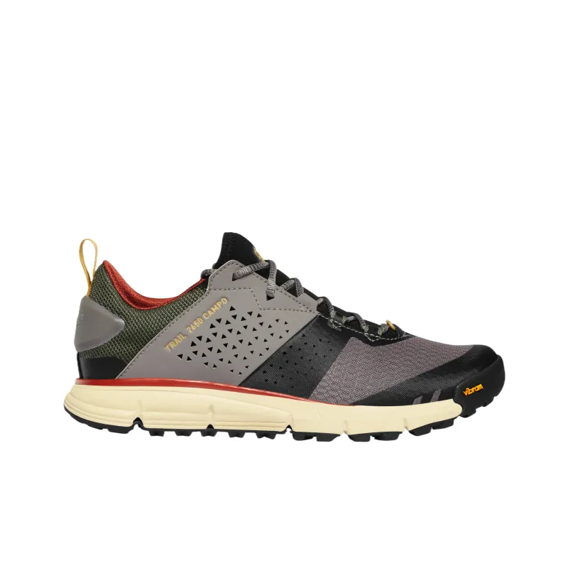 Danner Trail 2650 Slip Resistant Low Top Outdoor Shoes Men's Gray Green-1