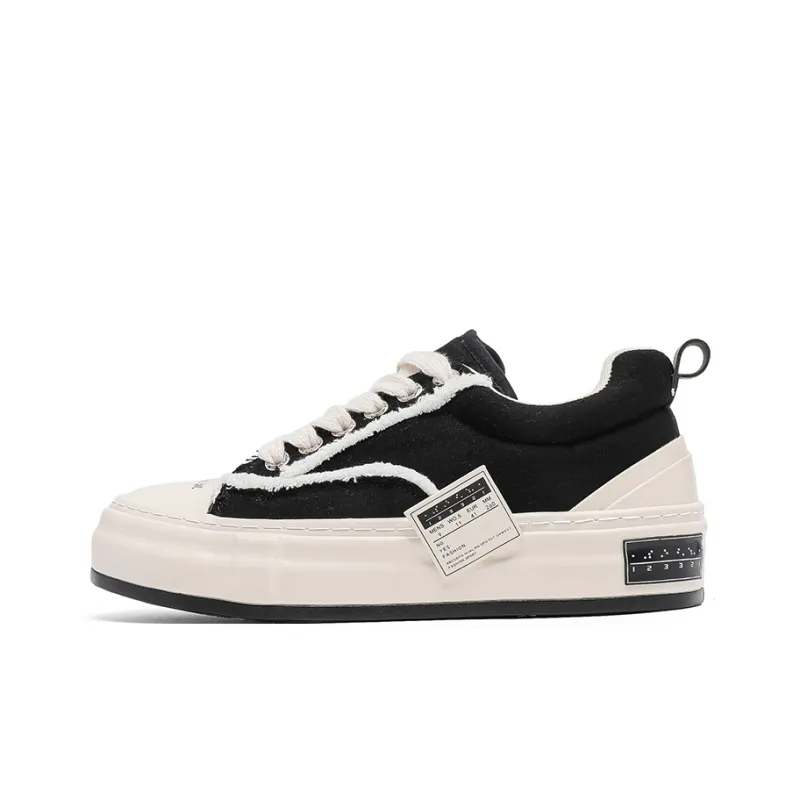 AMICNIEGD Breathable And Wear resistant Low Top Canvas Shoes Men's-0