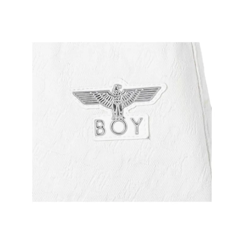 Boy London Denim Shorts Women's White-2