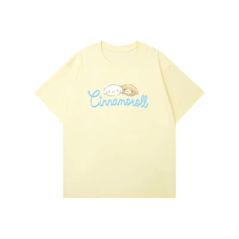 Sanrio x CINNAMOROLL Yugui Dog T Shirt Unisex-12