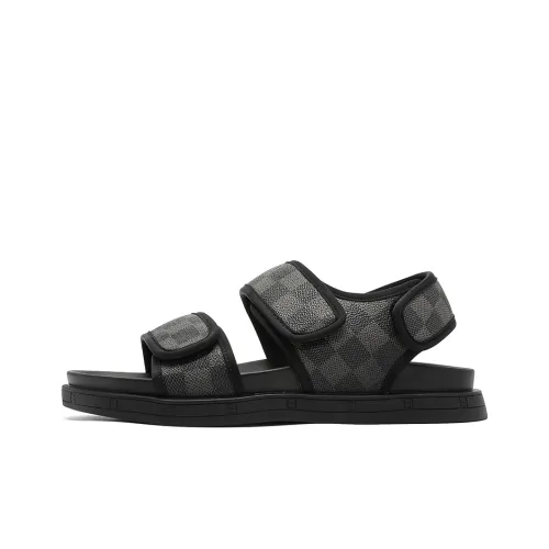 ΛOLUNKΛ Beach Sandals Men's Black