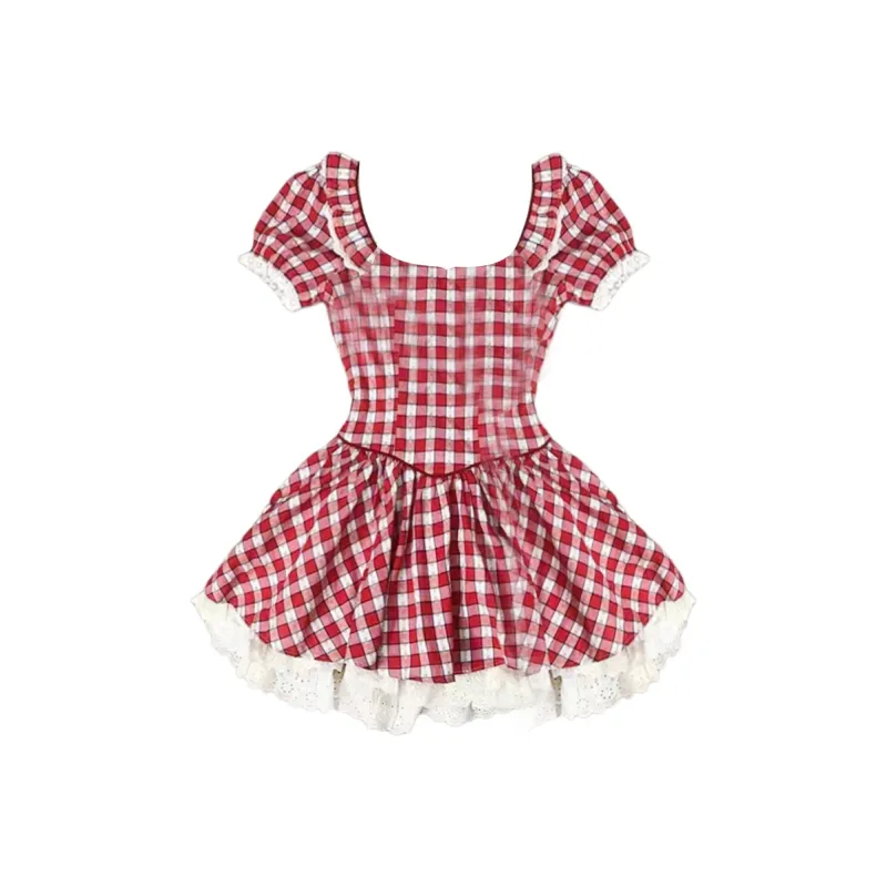 Peaches Peaches Short Sleeved Dress Women's-27