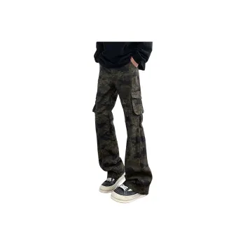 NOME Casual Pants Unisex Jungle Camouflage