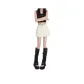 Ecru Short Skirt