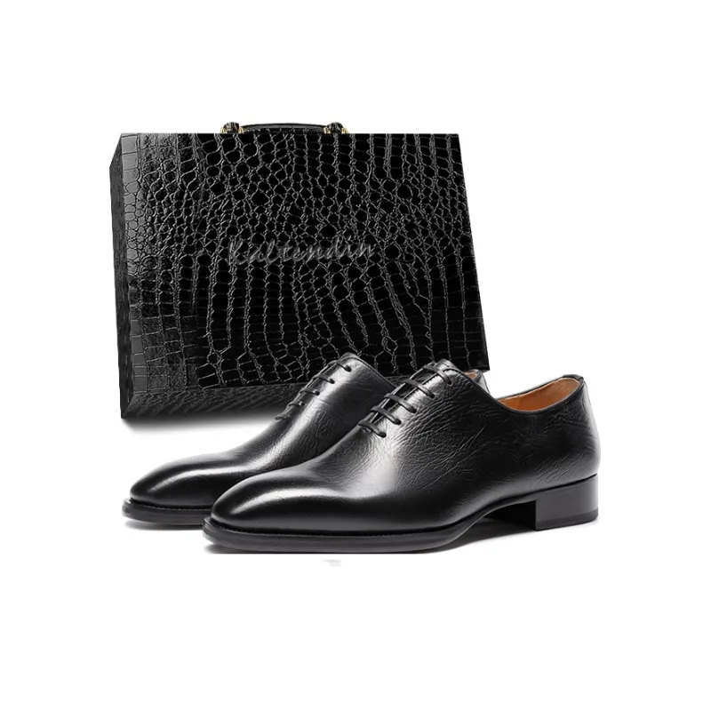 Kaltendin Dress Shoes Men's Black-15