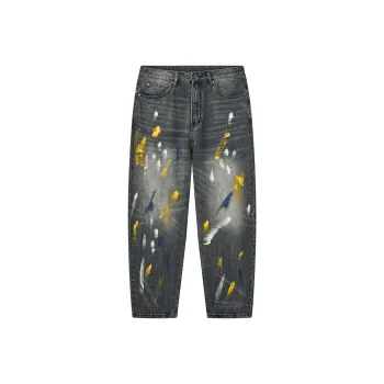 SANTASTIC Jeans Men Black Gray Color