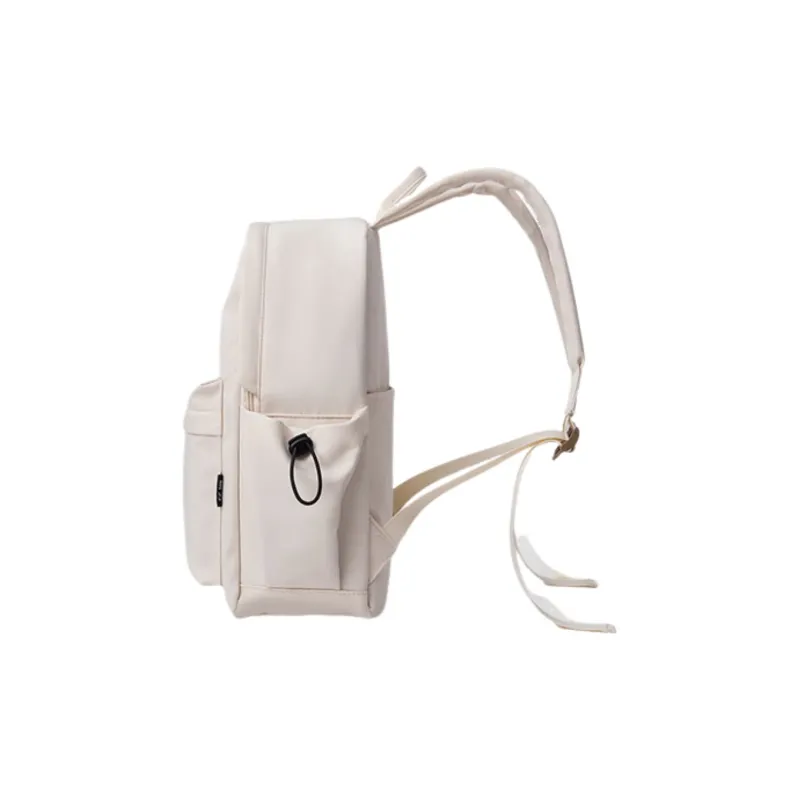 Warrior Nylon Backpack Unisex White-2