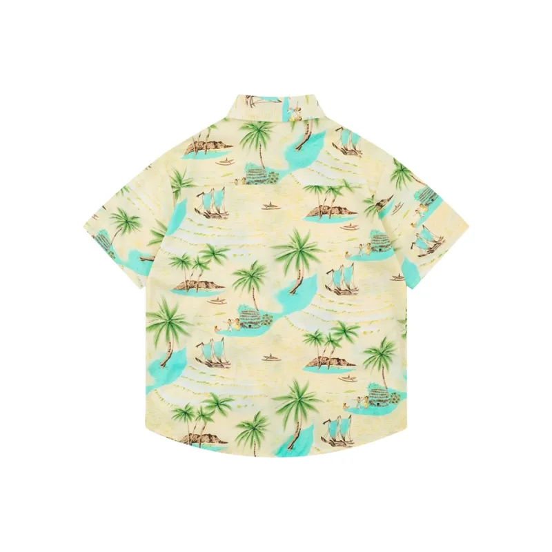 CASAMIA Shirts Unisex Light Green-1