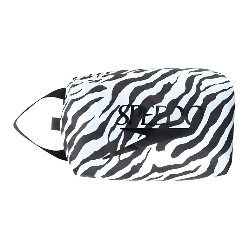 Speedo Polyester Storage Bag Regular Unisex Black & White-0