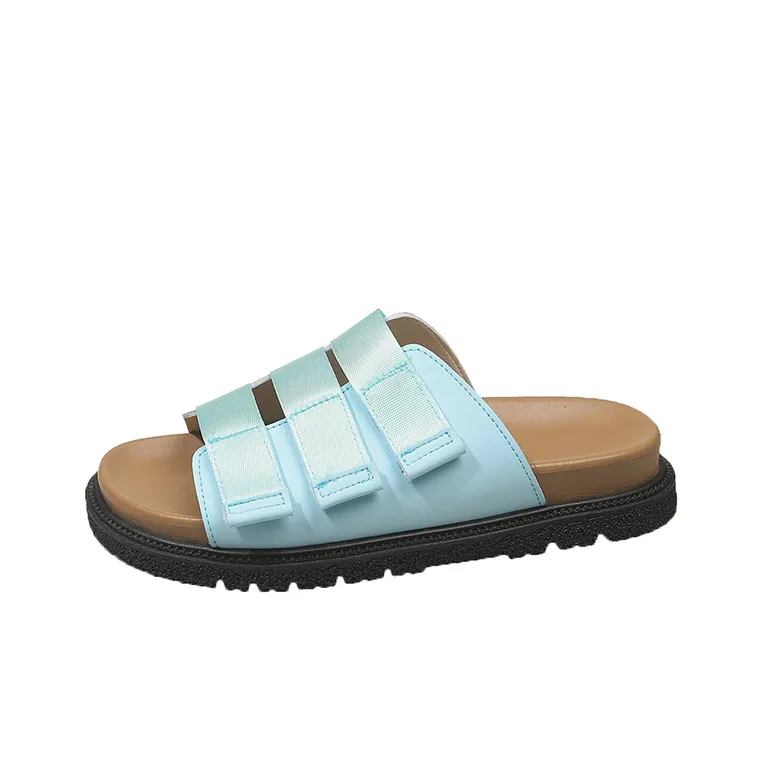 Puppytown Rubber Sole Slip Resistant Abrasion Resistant Slide Slippers Women's-9