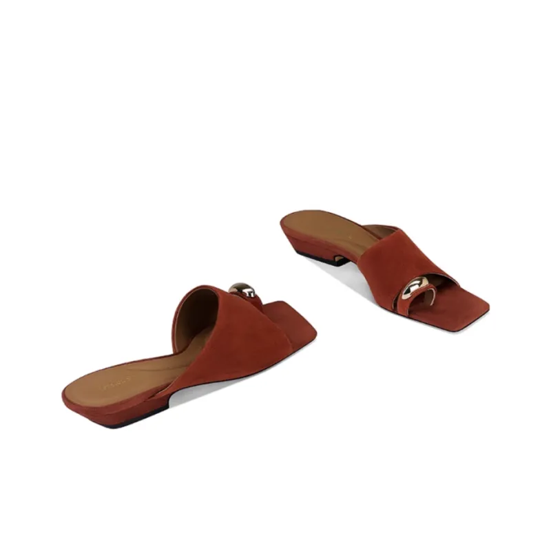 JESSICA SOPHIA Rubber Sole Odor Resistant Slide Slippers Women's-6