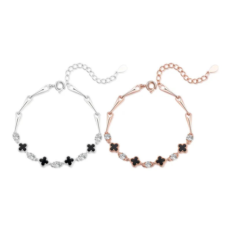 Branded Jewelry S999 Fine Silver Bracelets Unisex-2