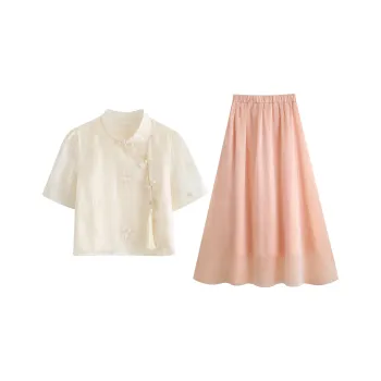AHDO Two Piece Skirt Sets Women's