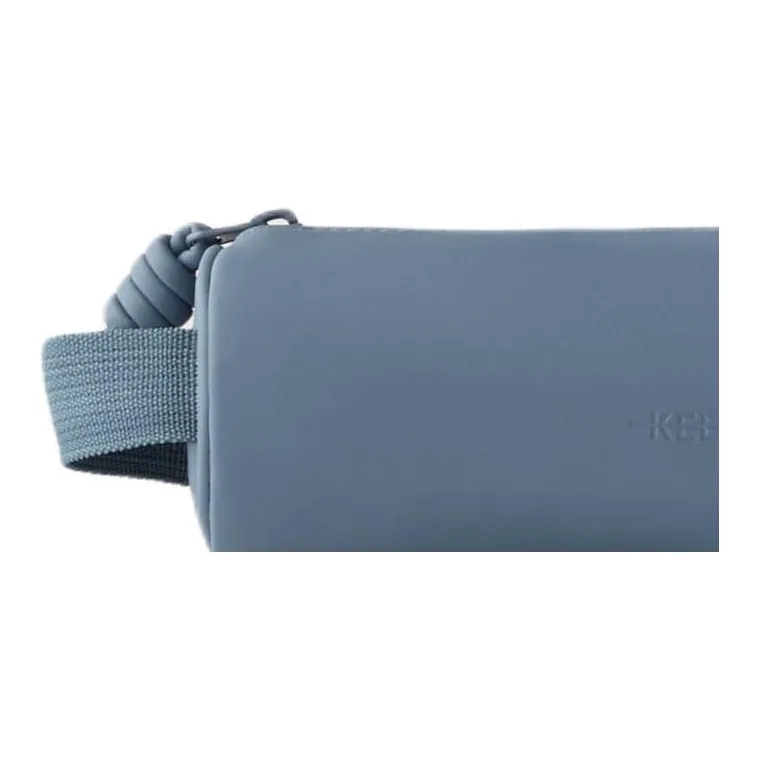 ZARA Polyurethane With Polyester Clutch Regular Women's Blue-3