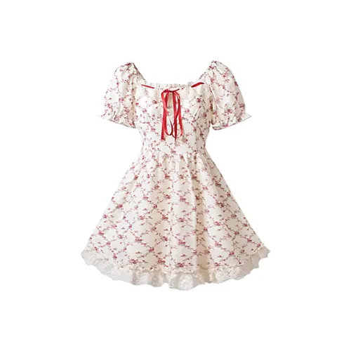 AINUOERMY Short Sleeved Dress Women's