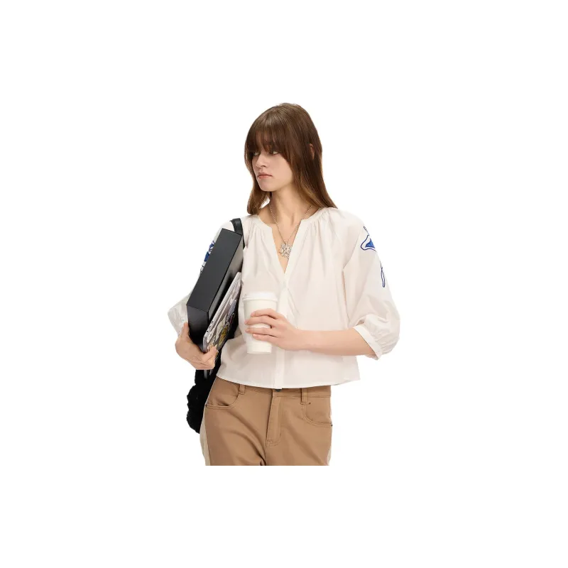 Desigual Shirts Women's White-2