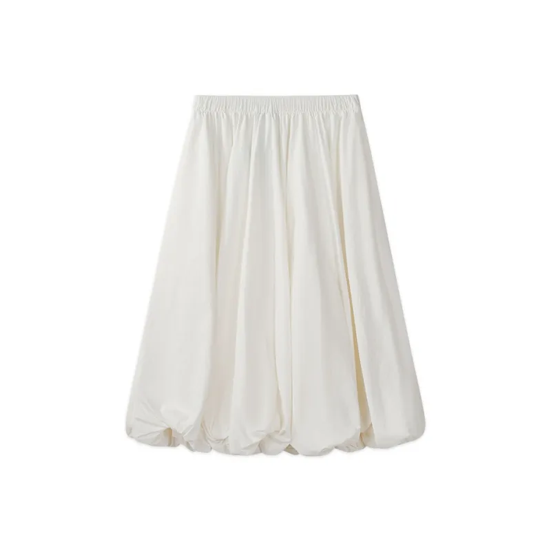 FILA FUSION LIFE Casual Short Skirts Women's Milk Mist White WT-1