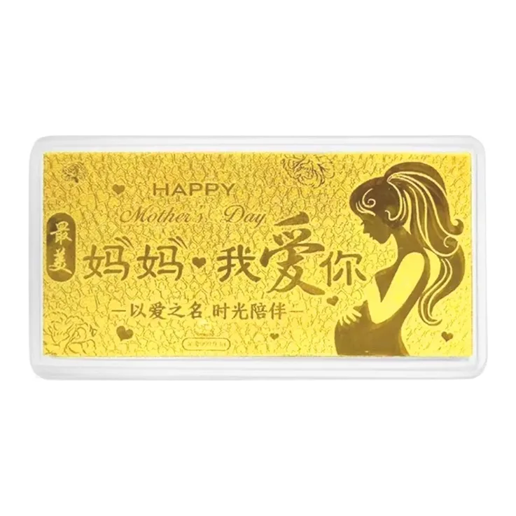JOLLY NOTE Collection Savings Voucher Ornament Gift Gold Women's-4