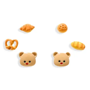 YOASOBI Alloy Stud Earrings Women's