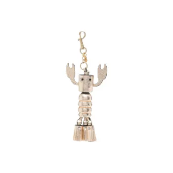 Anya Hindmarch Calfskin Keychains Women's Gold
