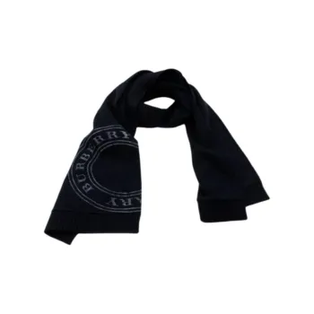 Burberry Logo Printed Rectangular Scarf