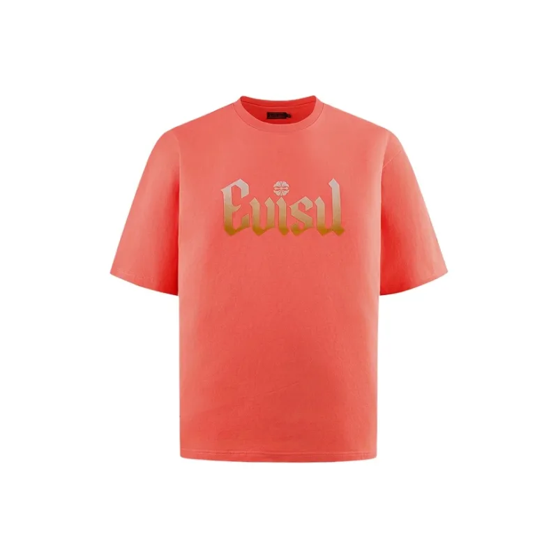 EVISU Blessing God 2025 Summer T Shirt Unisex-3