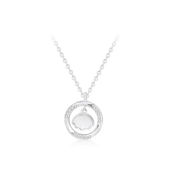Love Link 999 Fine Silver Necklaces Women's