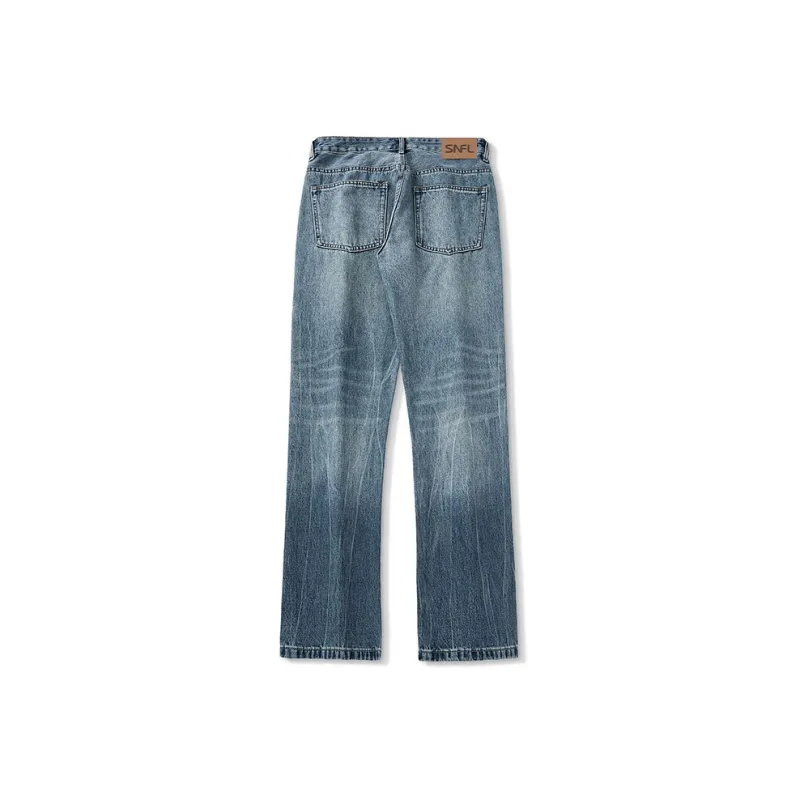 SNOW FLYING Jeans Unisex Dodger Blue-1