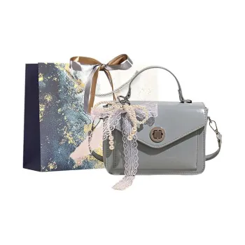 Iman's House PU Crossbody Handbag Regular Women's Blue/White/Pink/Black