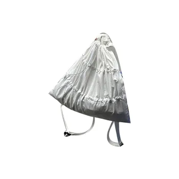 ELF SACK Nylon Backpack Women's Urban Chic Style Black/Adventure White