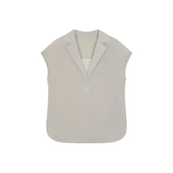 IHIMI T Shirts Women's Greige