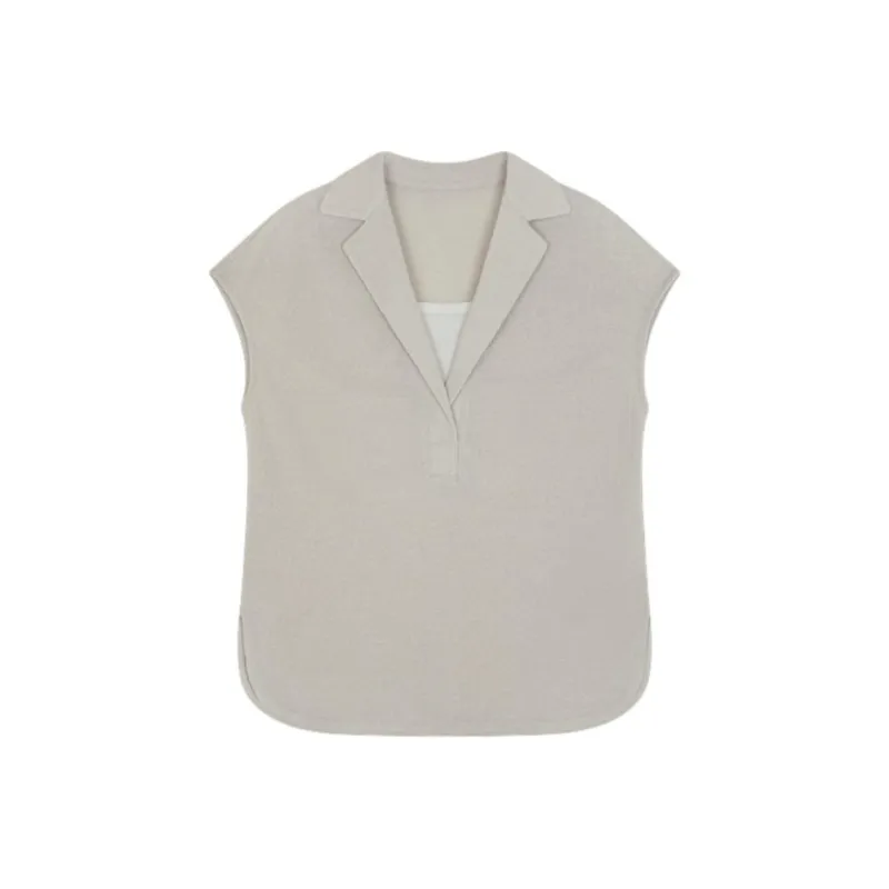 IHIMI T Shirts Women's Greige-0