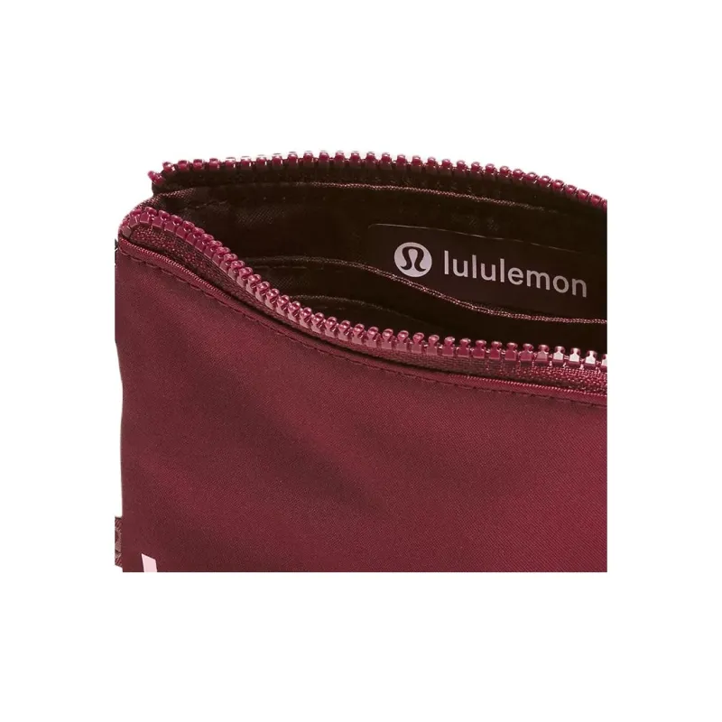 Lululemon Recycled Polyester Card Holder Women's Deep Luxury Style & Pink Trend-3