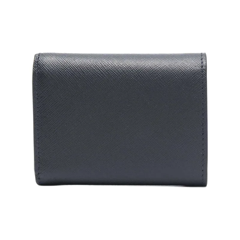 Jimmy Choo Calfskin Wallet Men's Blue-1