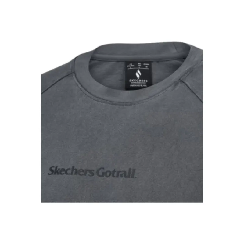 Skechers Sportlife SS25 T Shirt Unisex Washed Black 05RG-2